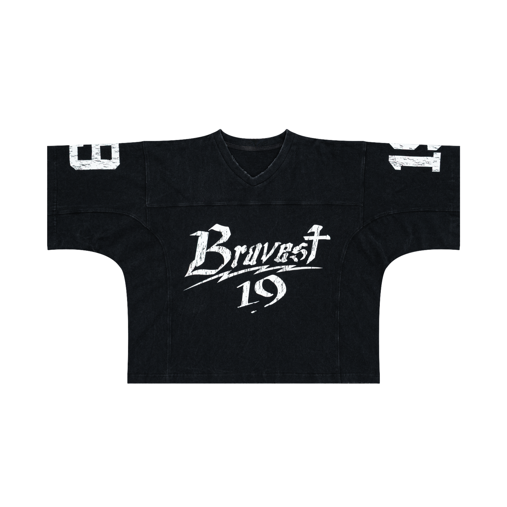 Lightning Football Tee – Bravest Studios