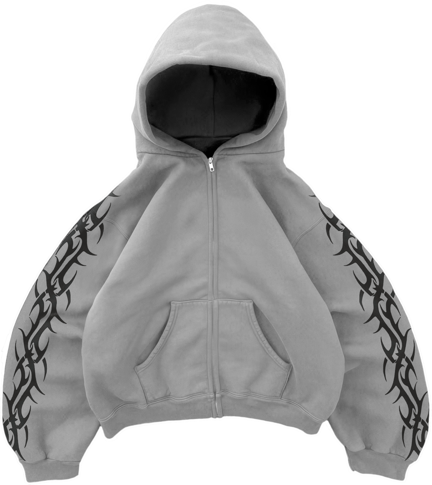 国内で当店のみ Bravest Studios - GREY MARY ZIP UP HOODIE growaroundnewarrivals BRAVEST STUDIO MARY ZIP UP HOODIE BEAR