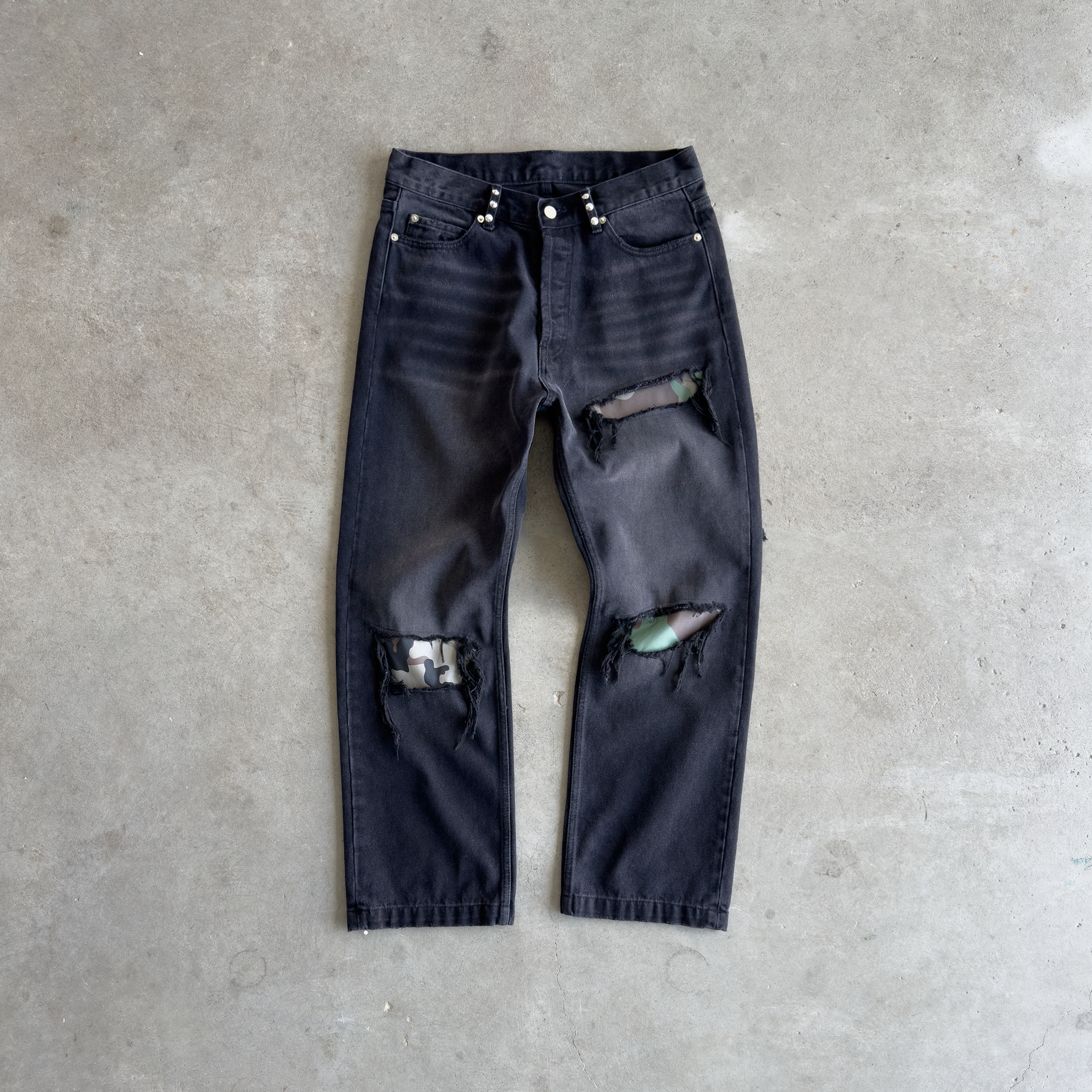 Gutted Camo Denim – Bravest Studios