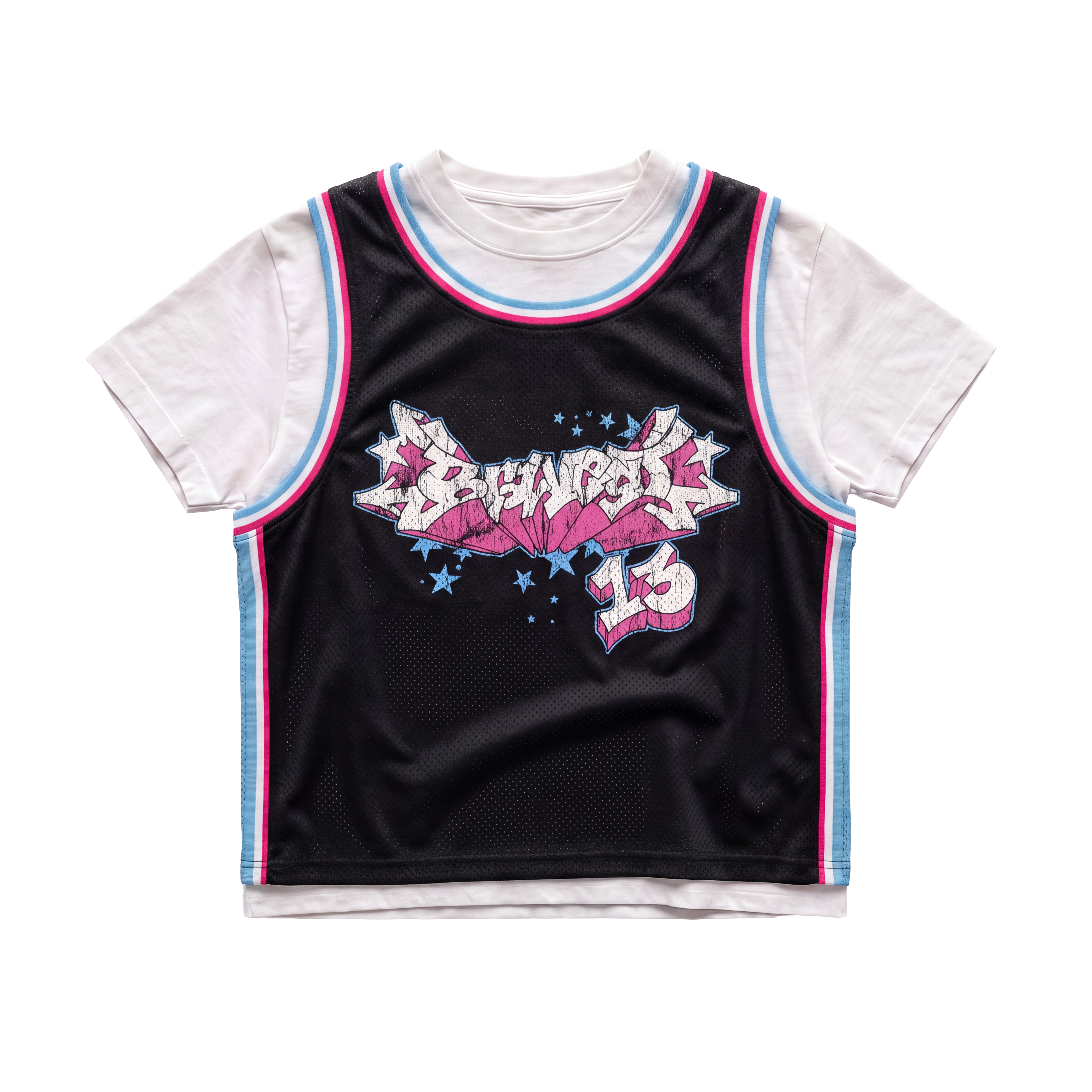 White All Star Jersey Tee – Bravest Studios