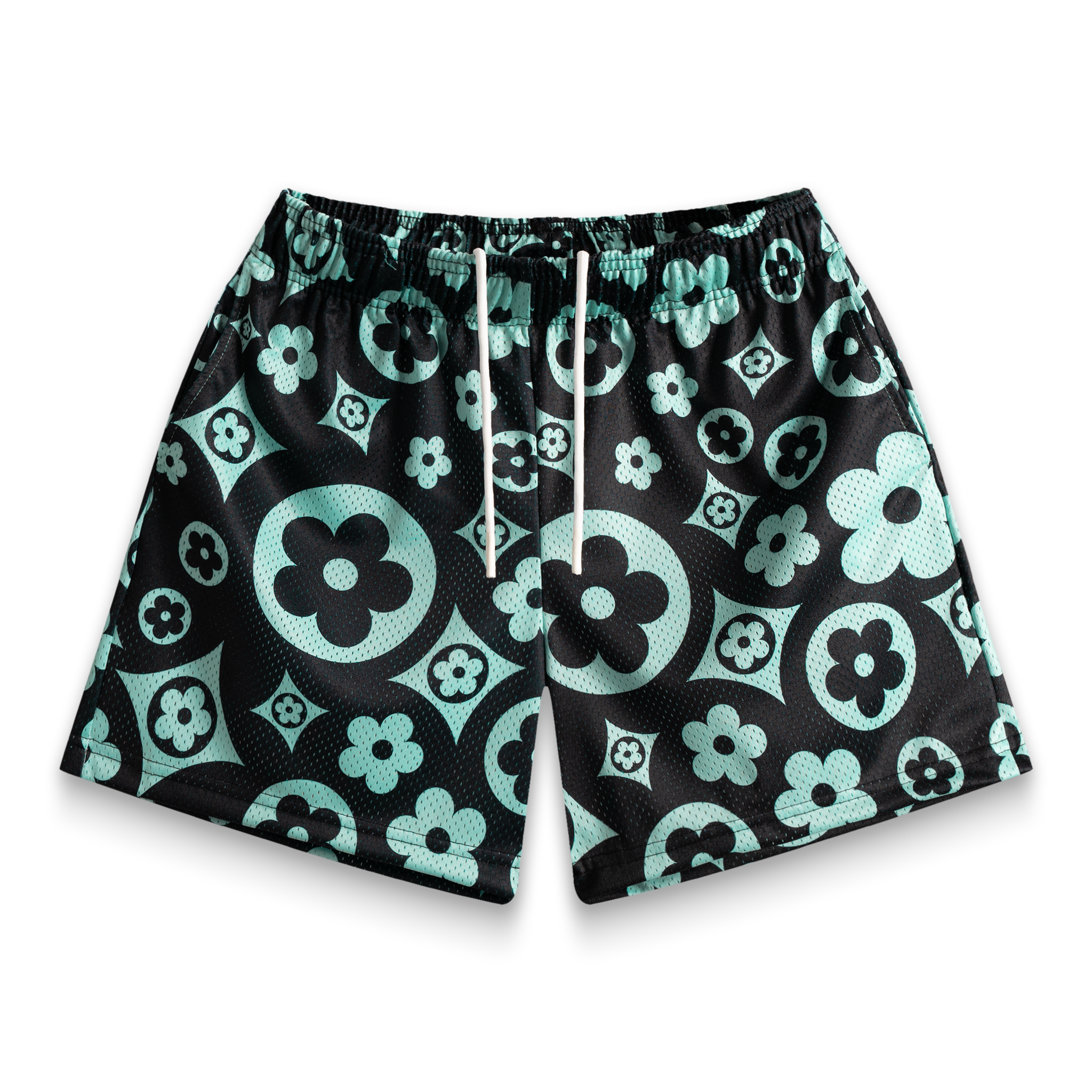 ウェア BRAVEST STUDIOS MENTHOL FLOWER SHORTS Menthol Flower Shorts – Bravest Studios