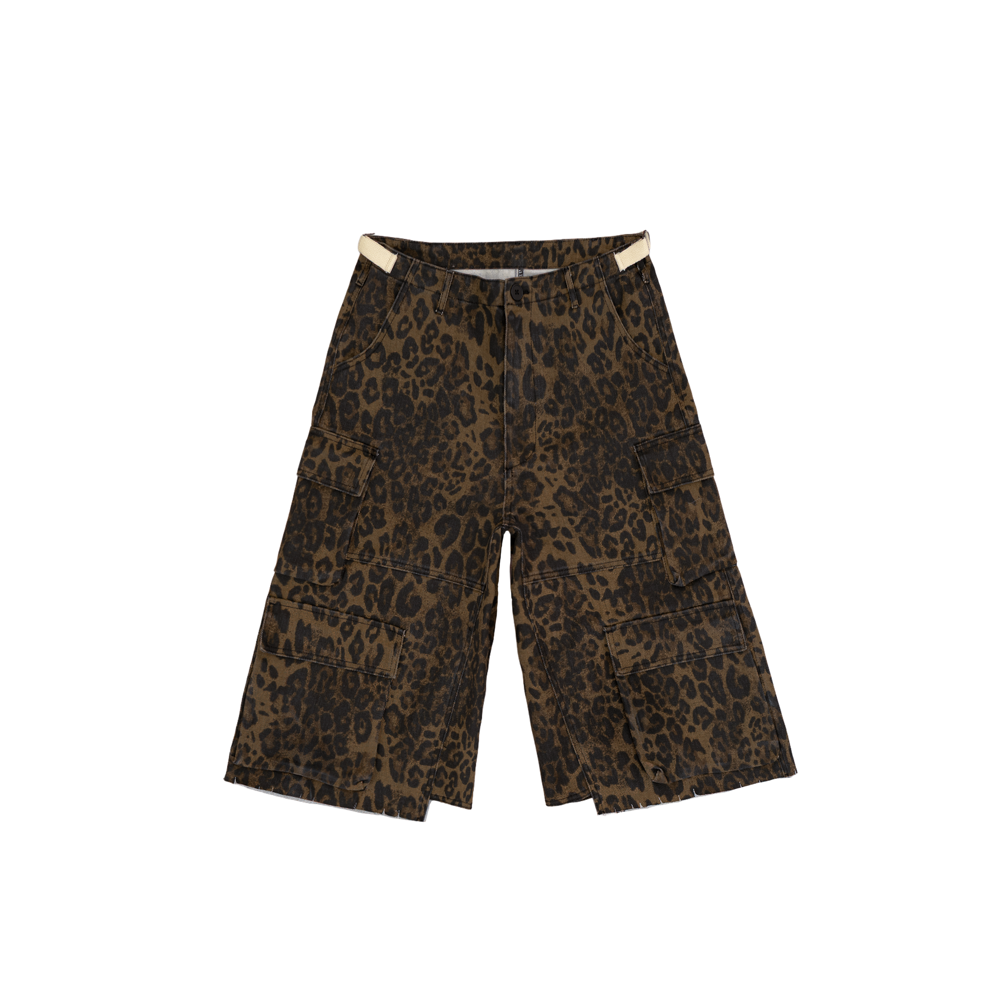 Leopard Baggy Cargo Shorts – Bravest Studios Leopard Baggy Cargo Shorts – Bravest Studios