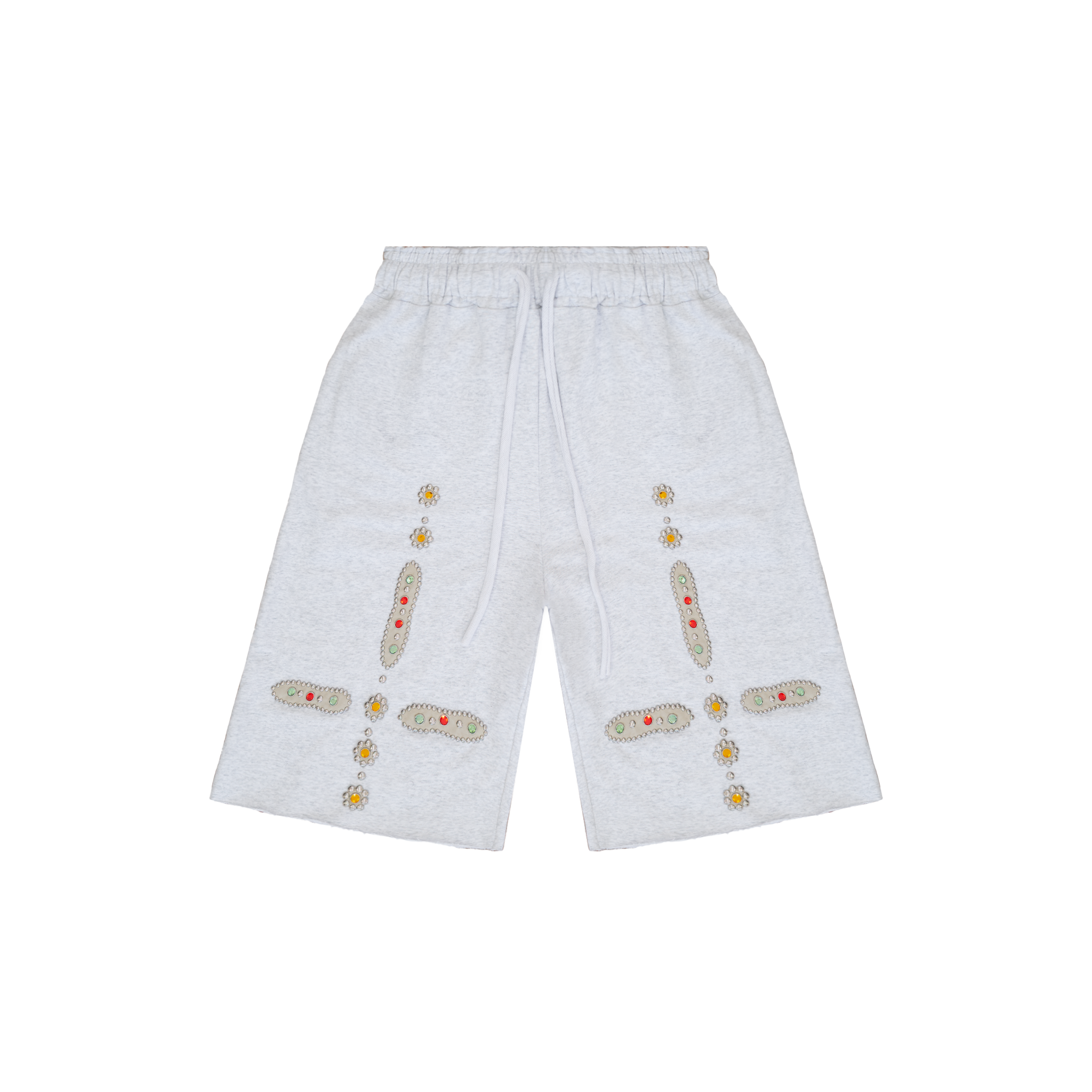 Grey Sapphire Baggy Sweatshorts – Bravest Studios