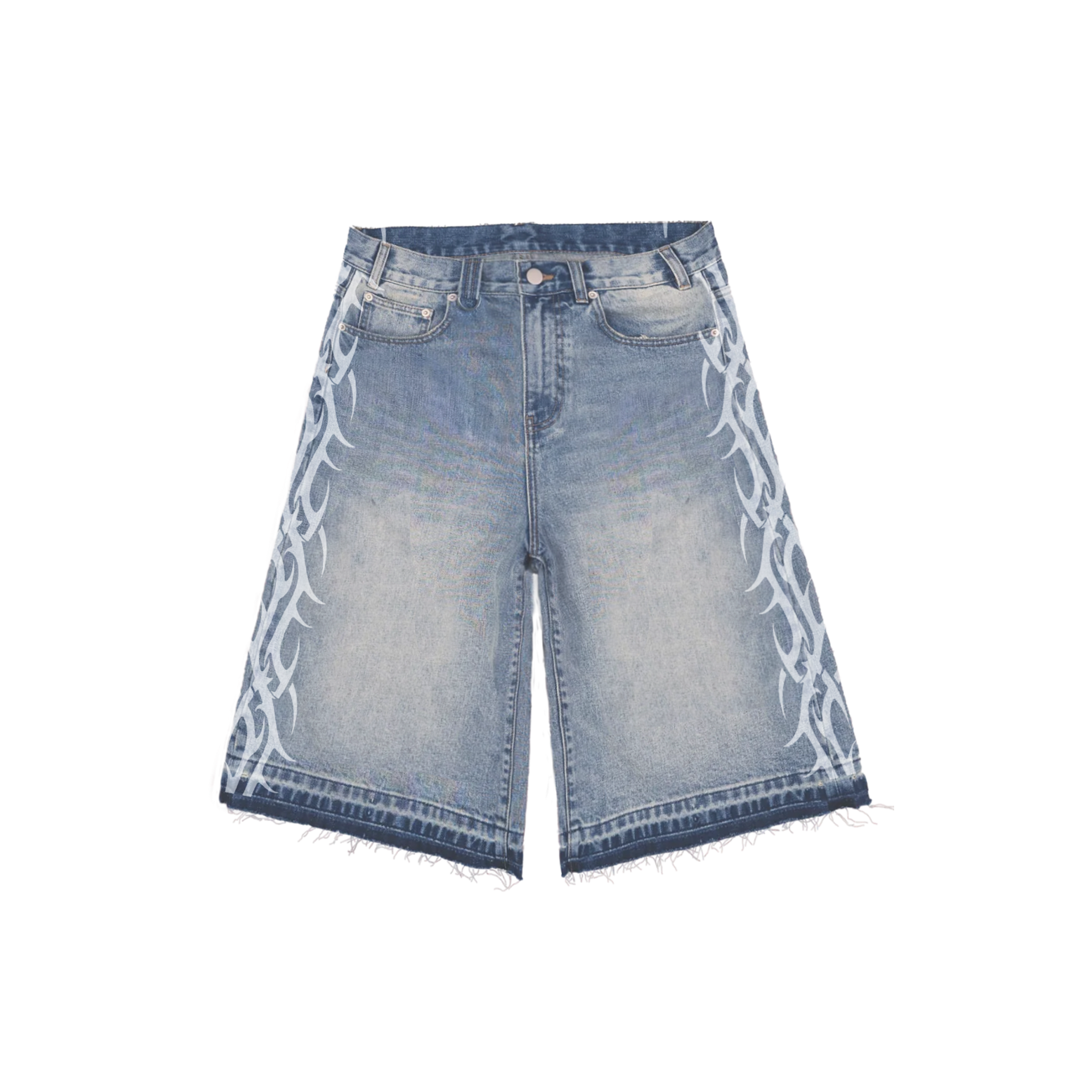 Tribal Jorts Blue – Bravest Studios