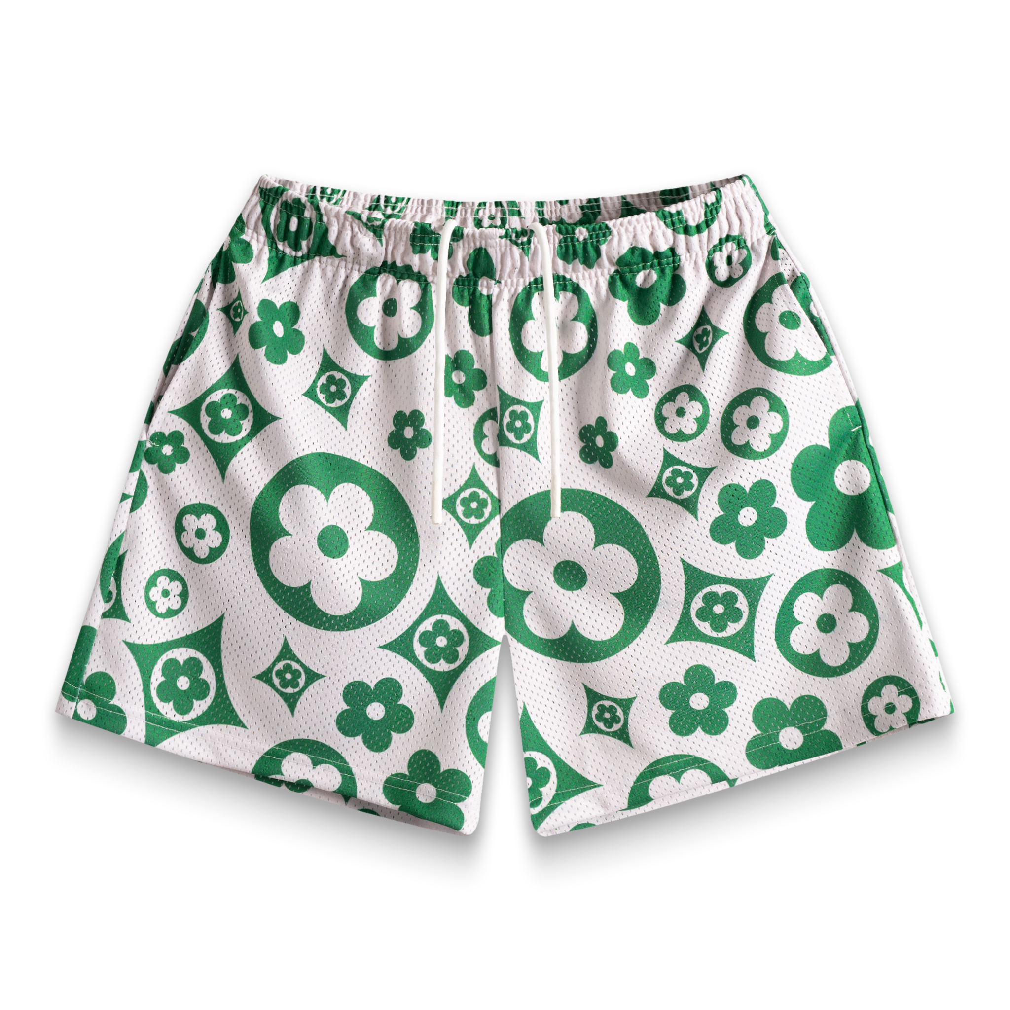Cream Flower Shorts – Bravest Studios