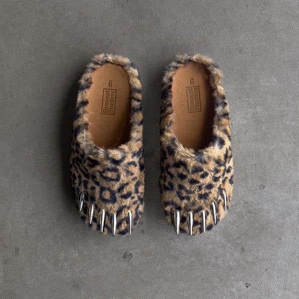 Leopard Claw Mules – Bravest Studios