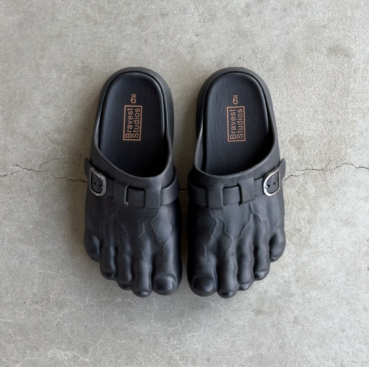 Black Foot Clogs