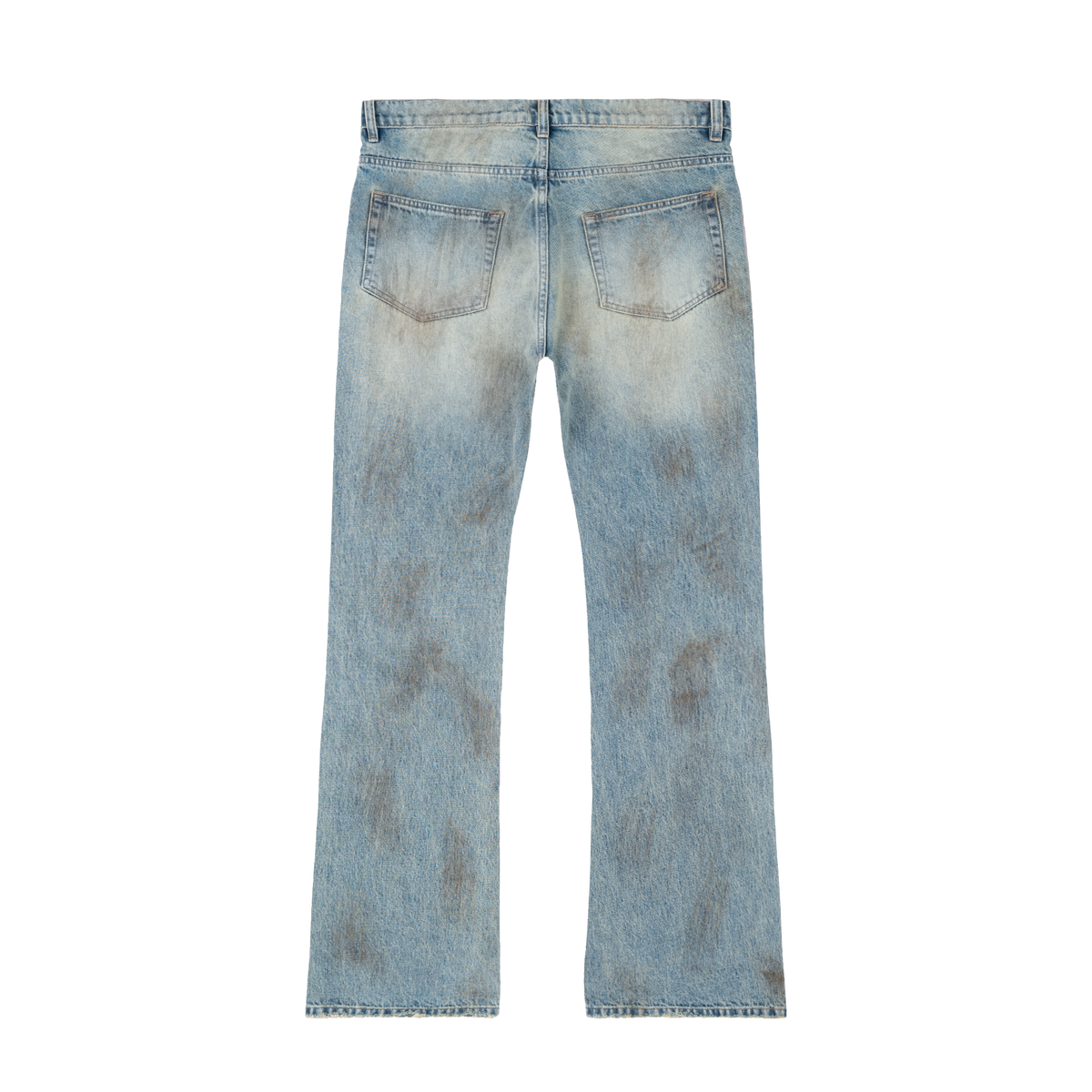 Urchin Dirty Wash Flare Denim