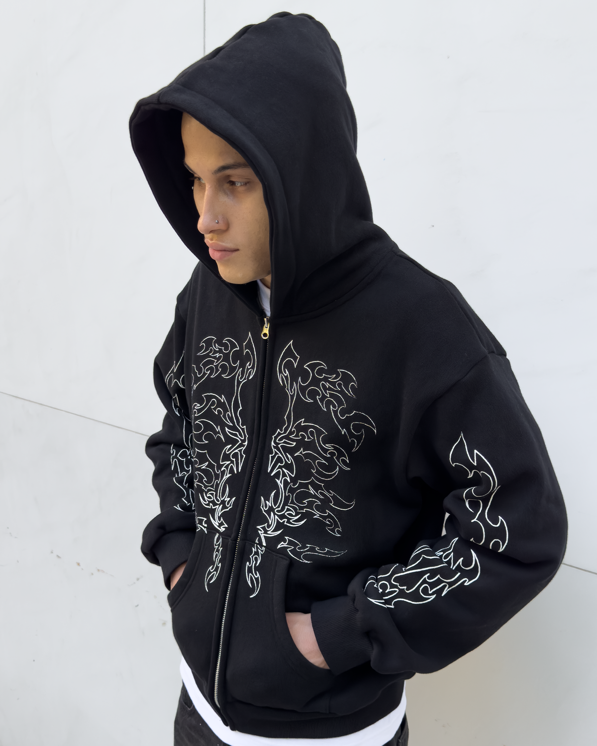Cyber Zip Hoodie