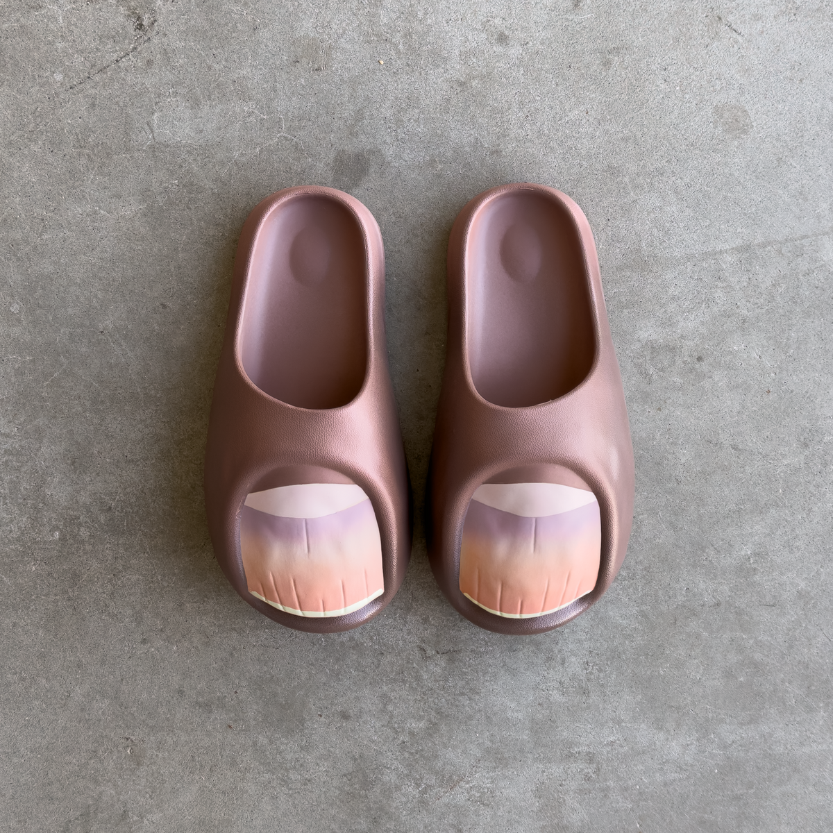 Brown Toe Slides – Bravest Studios Brown Toe Slides – Bravest Studios