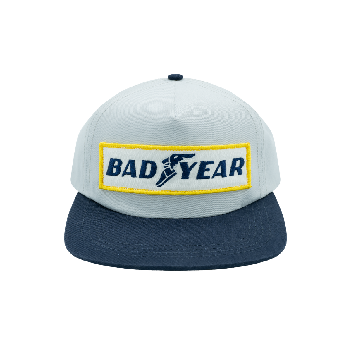 Grey Navy Bad Year Hat