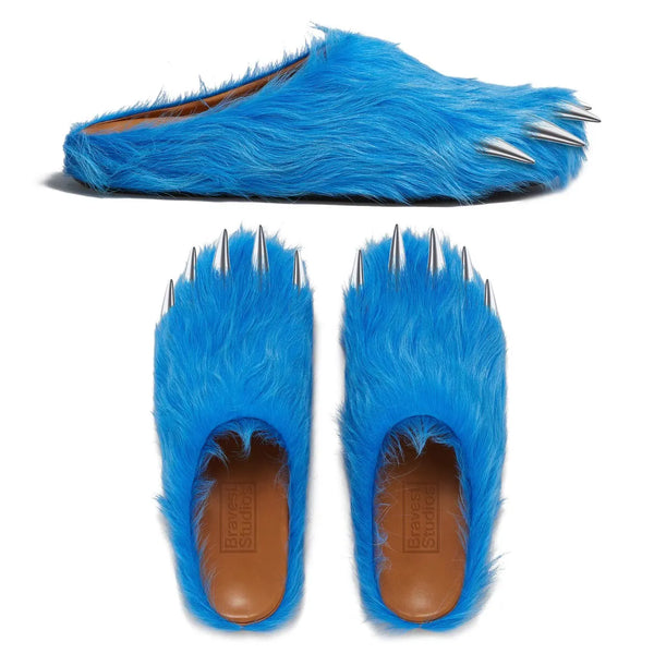 Bravest Studios ファーサンダル Blue Bear Claw Mules – Bravest Studios
