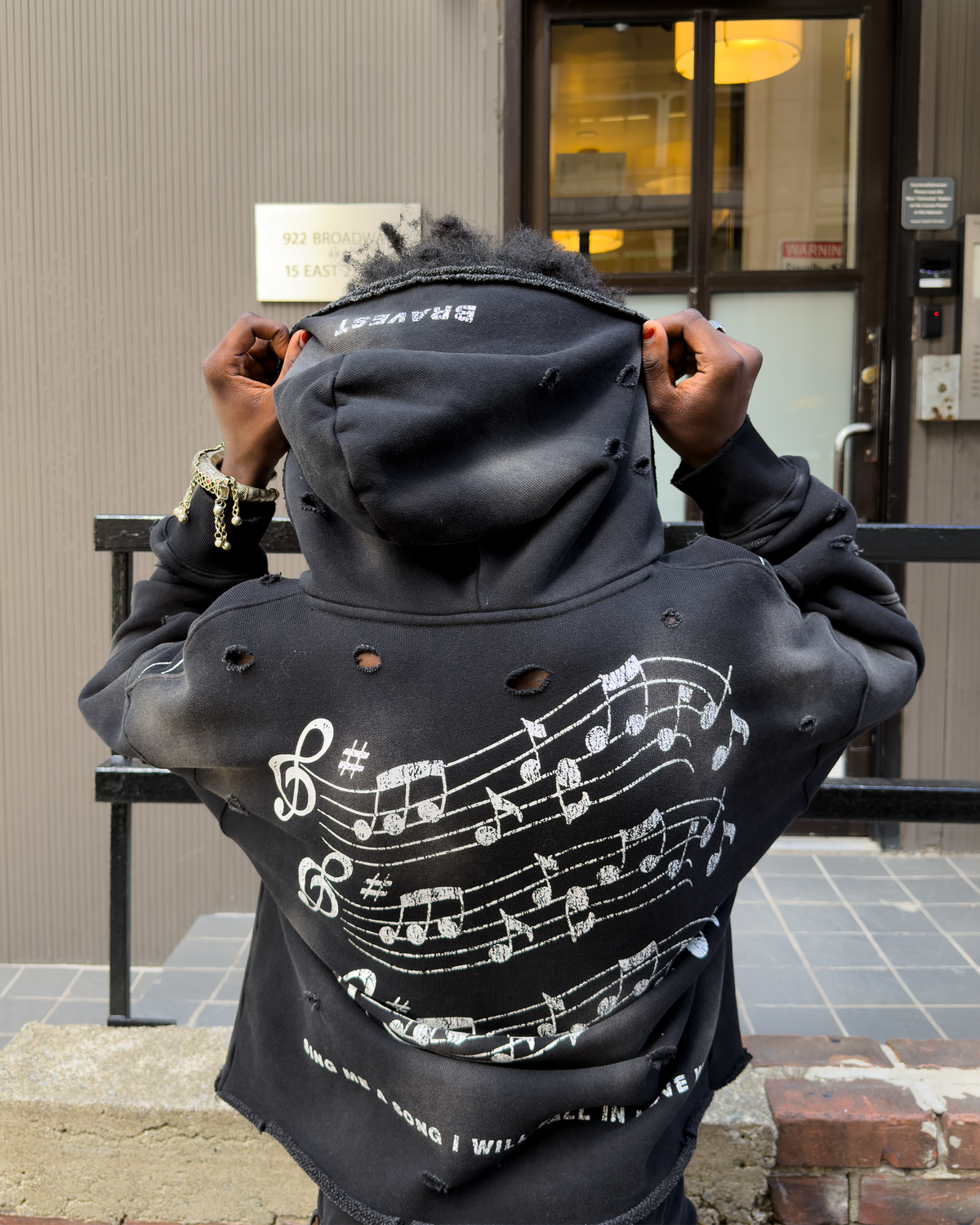 Black Music Hoodie