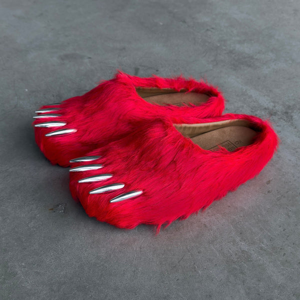 Red Bear Claw Mules – Bravest Studios