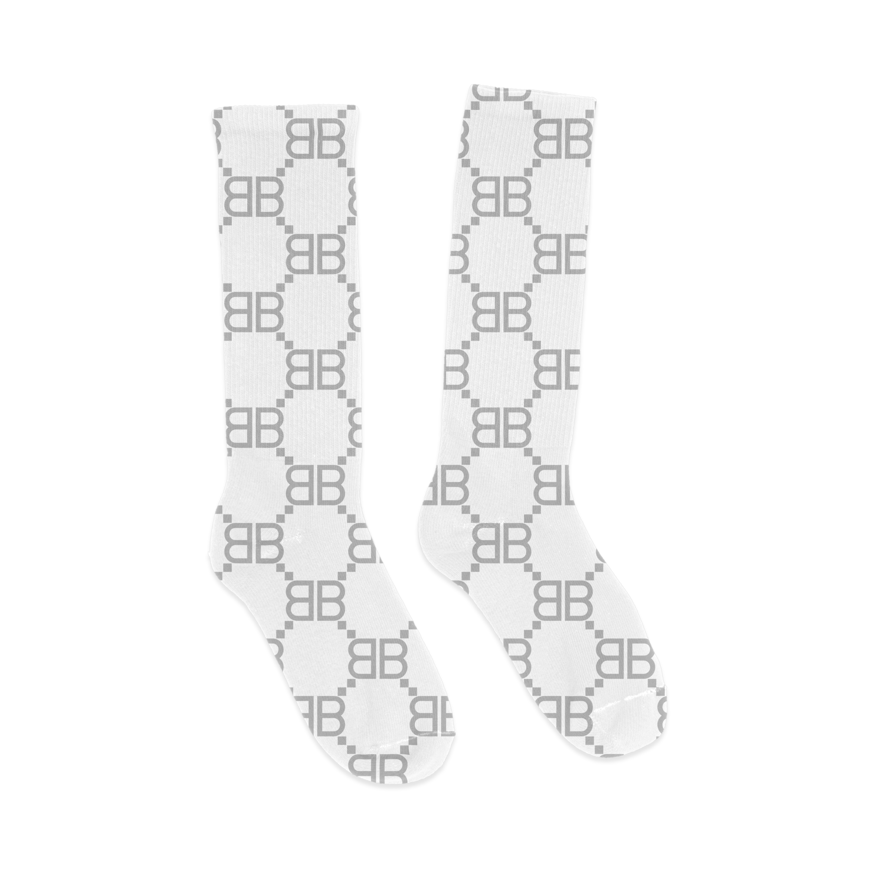 White Matrix Socks – Bravest Studios