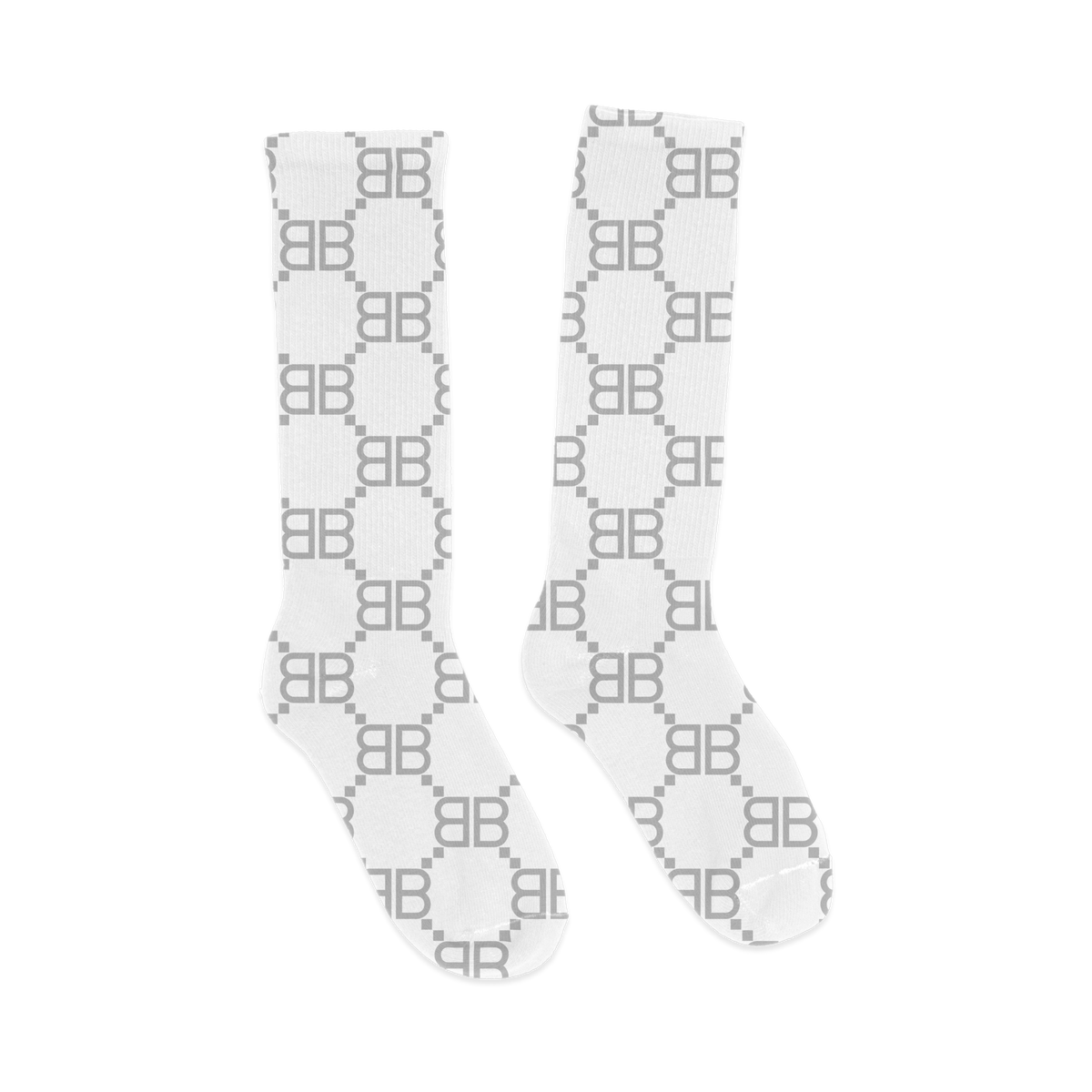 White Matrix Socks