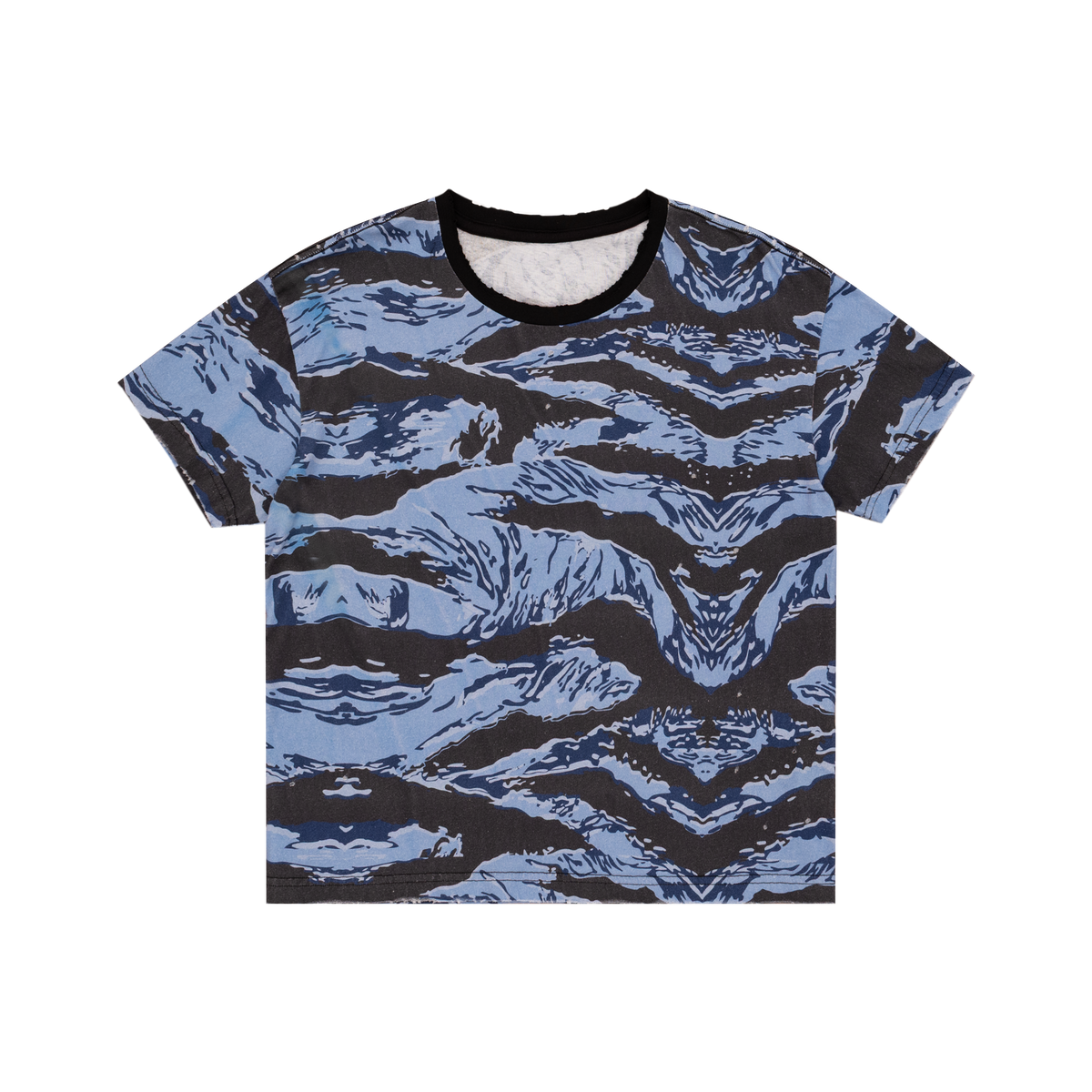 Blue Tiger Camo Vintage Tee