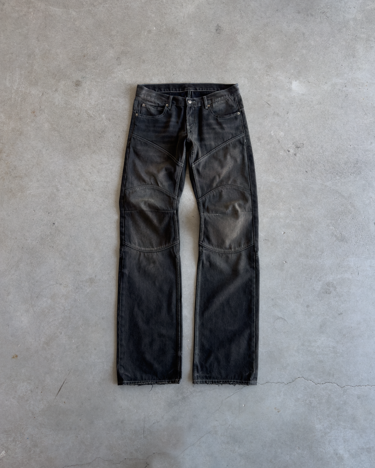 Black Moto Denim
