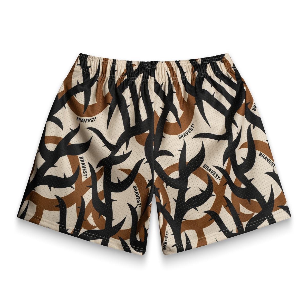 Brown Thorn Shorts