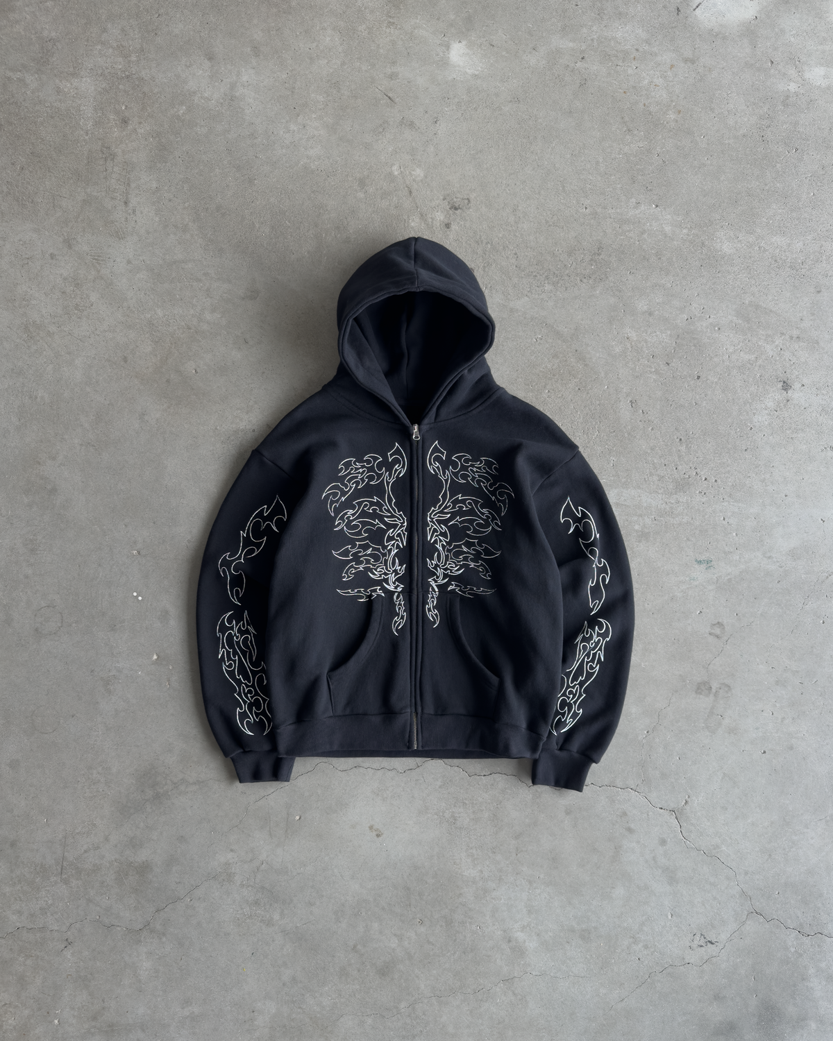 Cyber Zip Hoodie