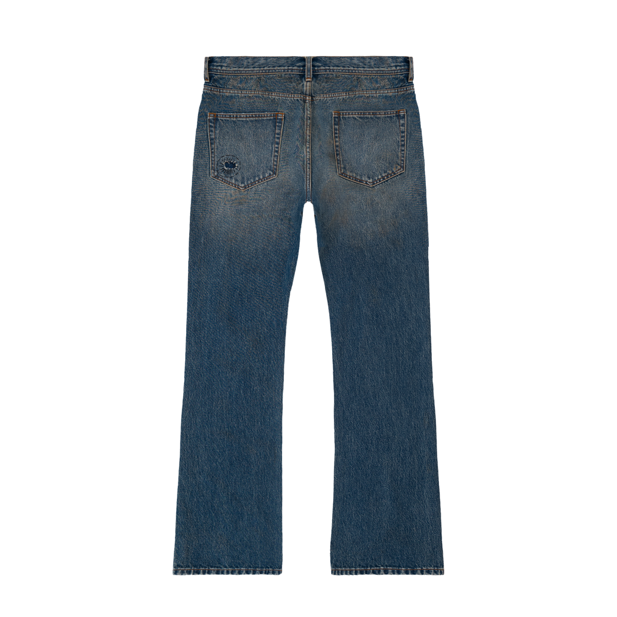 Blue Patchwork Denim