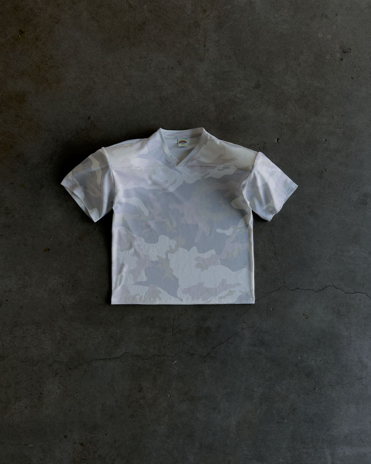 Padded Camo Football Jersey