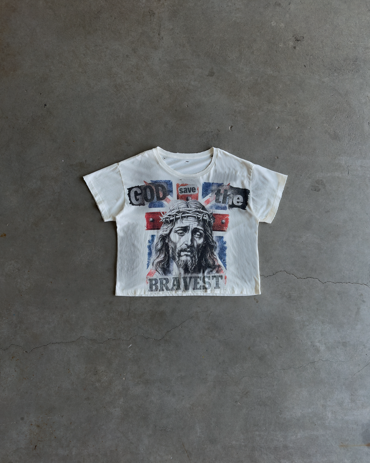 Union Vintage Tee White – Bravest Studios Union Vintage Tee White – Bravest Studios