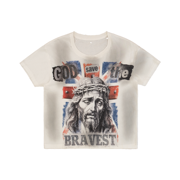 Bravest Studios シャツ　半袖 Godsavethebravestfront_grande.