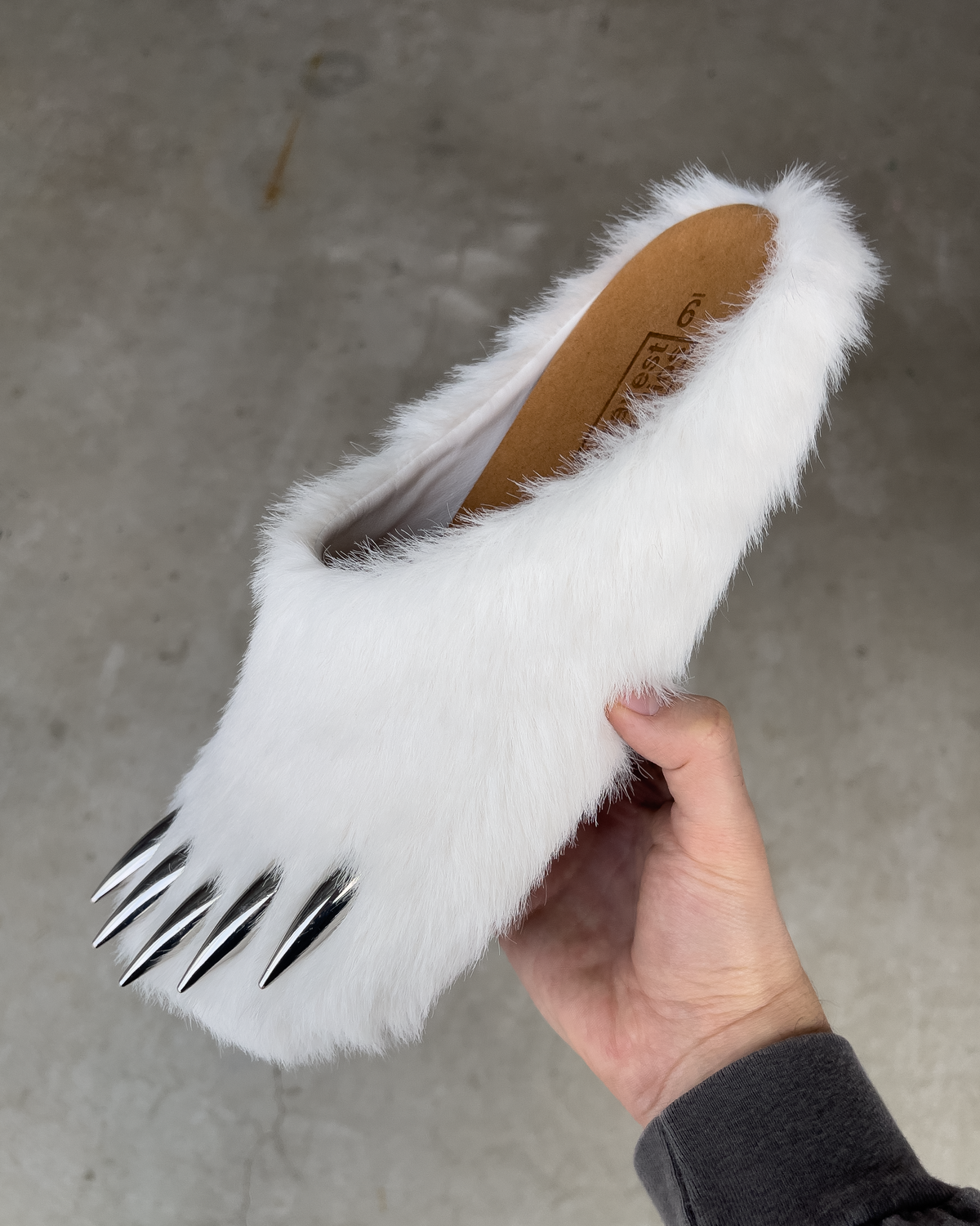 White Bear Claw Mules – Bravest Studios White Bear Claw Mules – Bravest Studios
