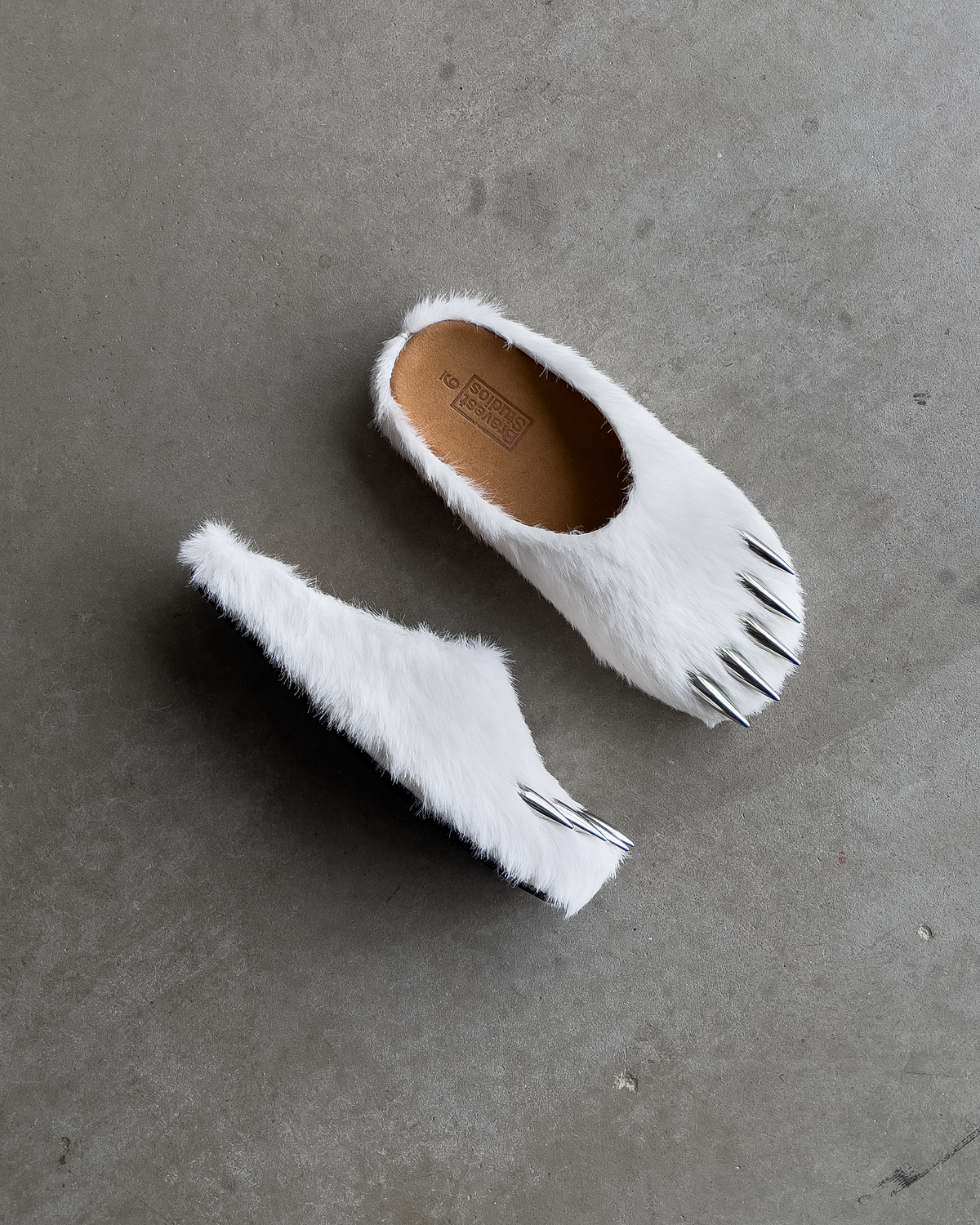 White Bear Claw Mules – Bravest Studios White Bear Claw Mules – Bravest Studios