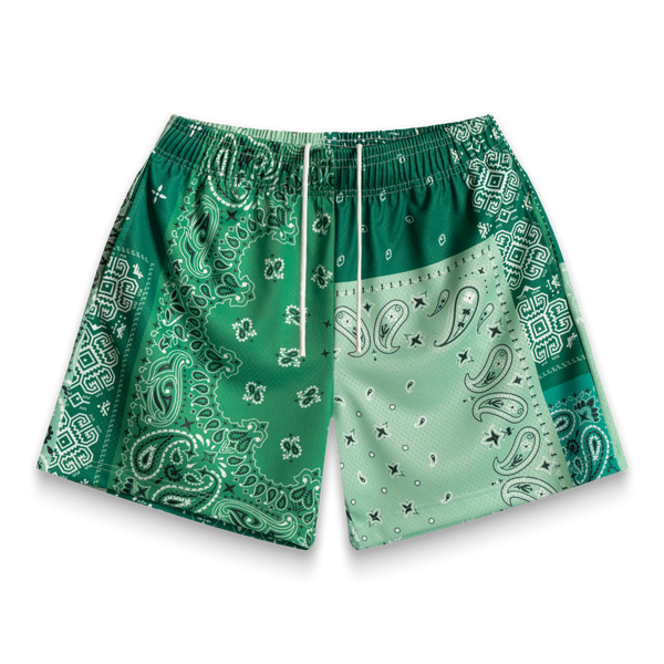 Bravest Studios Emerald Porcelain Shorts store Green