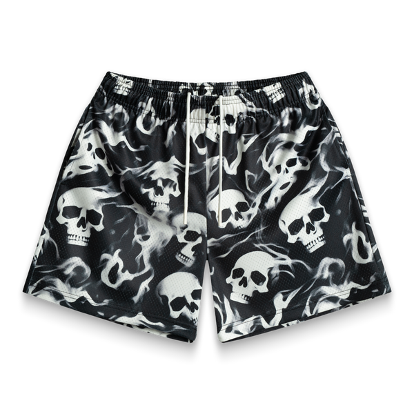 Black Skelly Shorts – Bravest Studios
