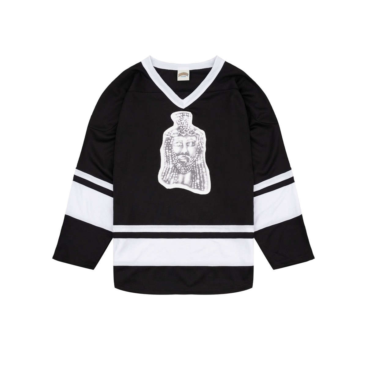 Black Jesus Piece Hockey Jersey