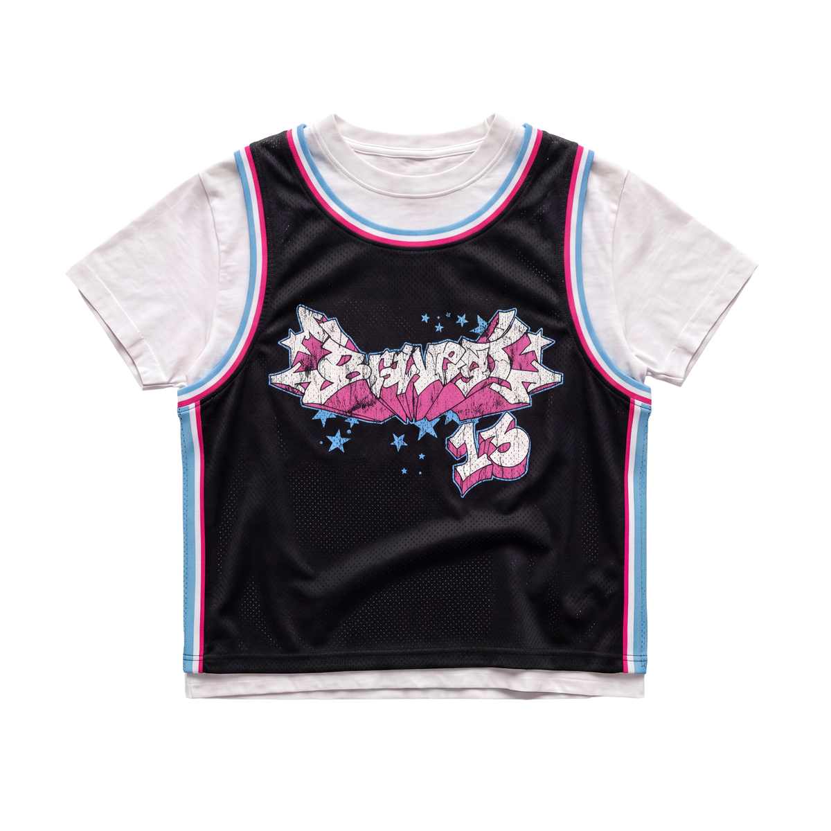 White All Star Jersey Tee