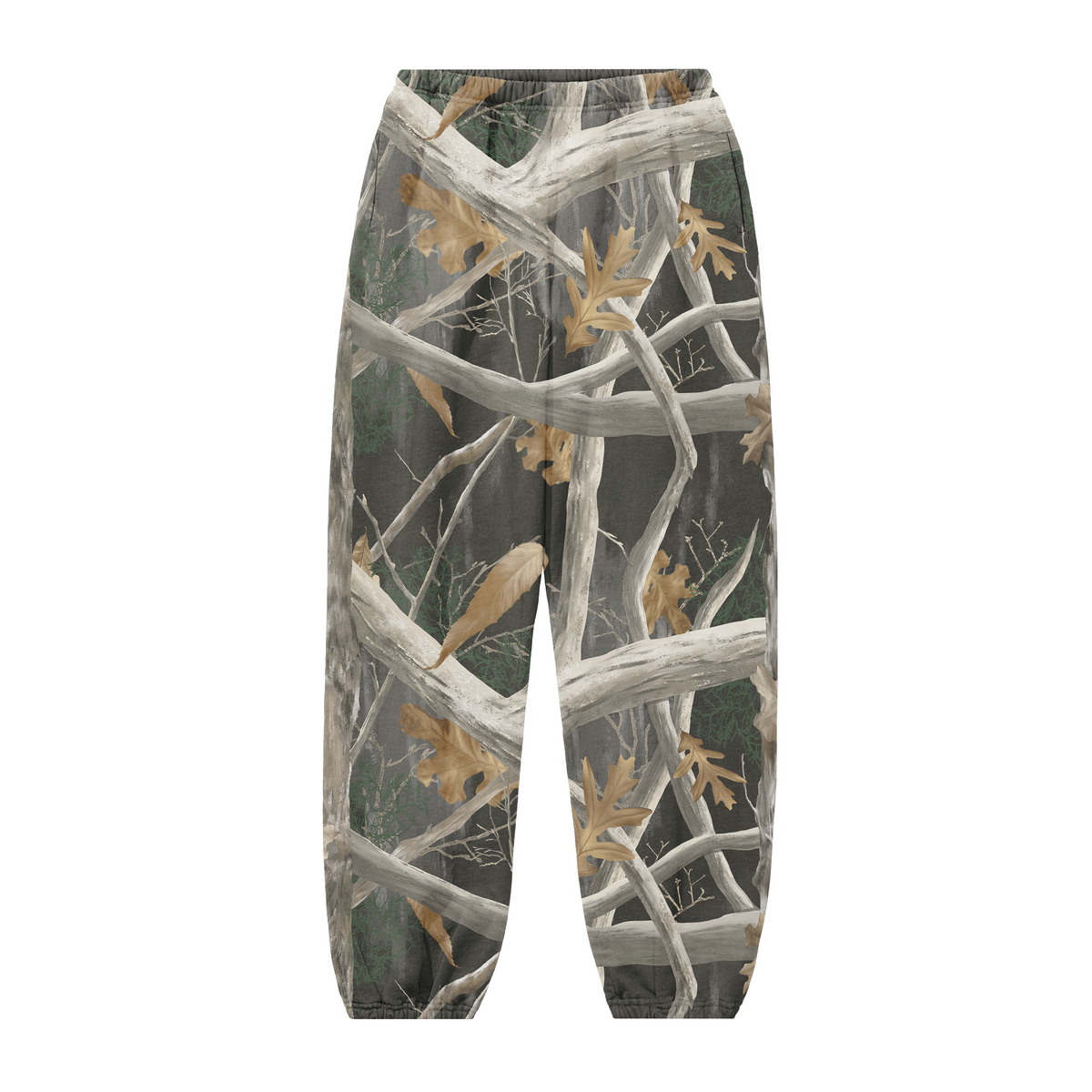 Tree Camo Sweatpants Brown