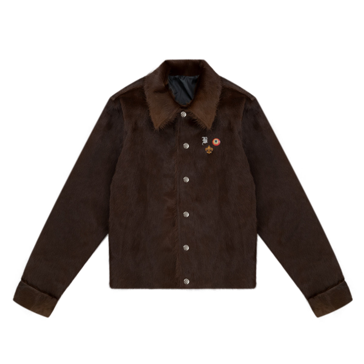 Bear Fur Jacket Brown