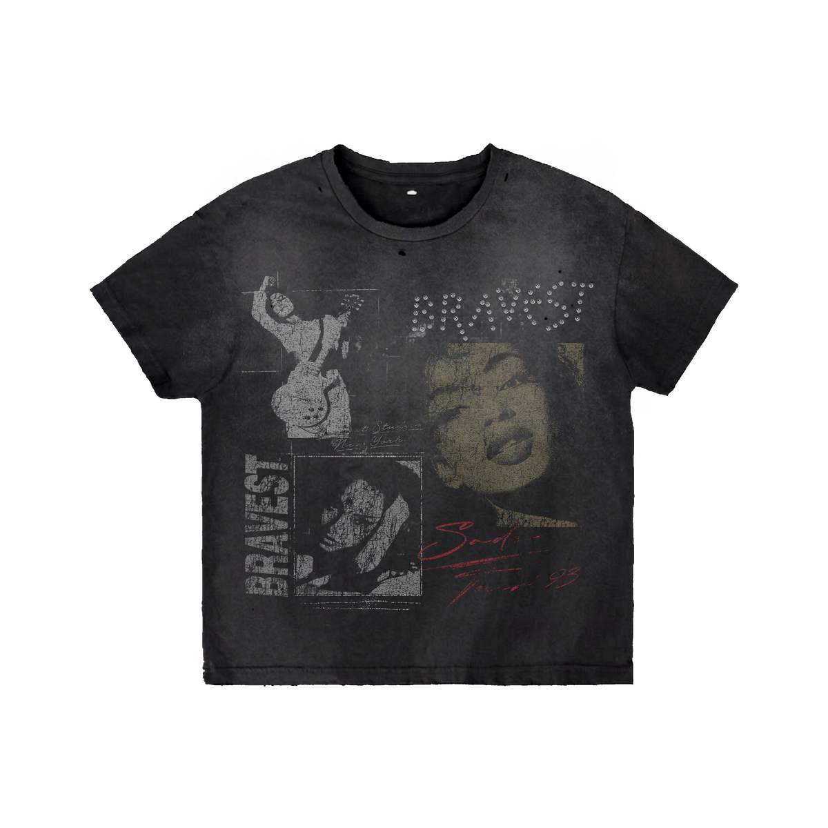 Black Paradise Vintage Tee