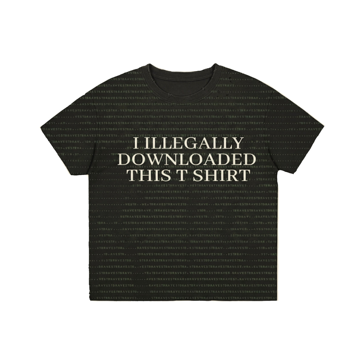 Illegal Tee Black