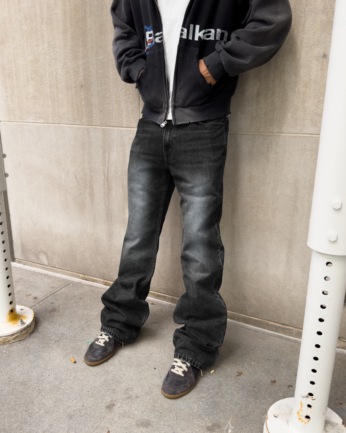 Black Flare Denim