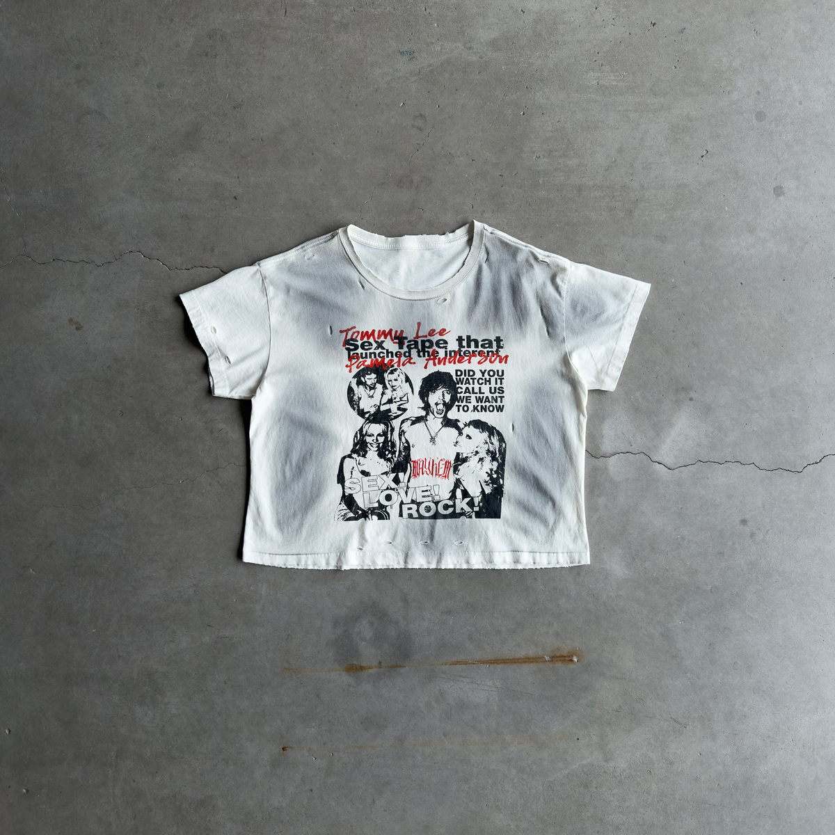 White Wedding Vintage Tee