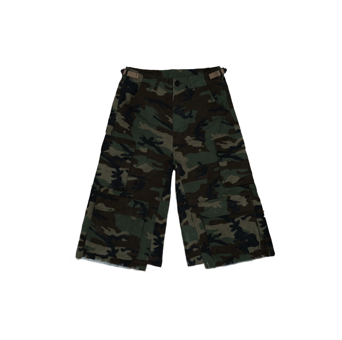 Dark Camo Cargo Shorts