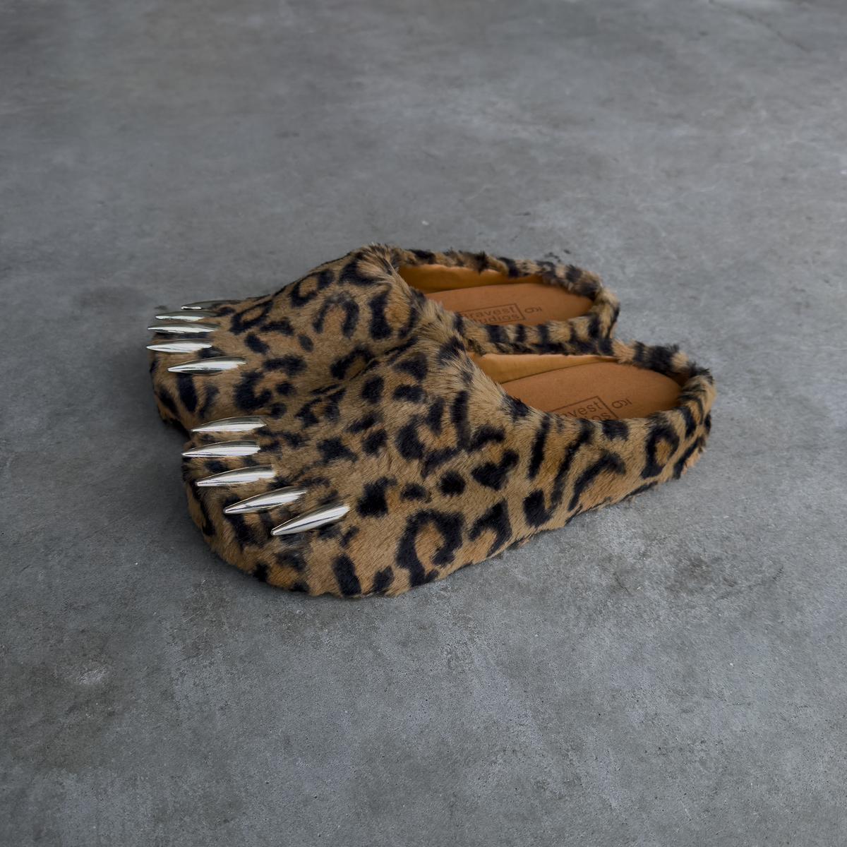 Leopard Claw Mules