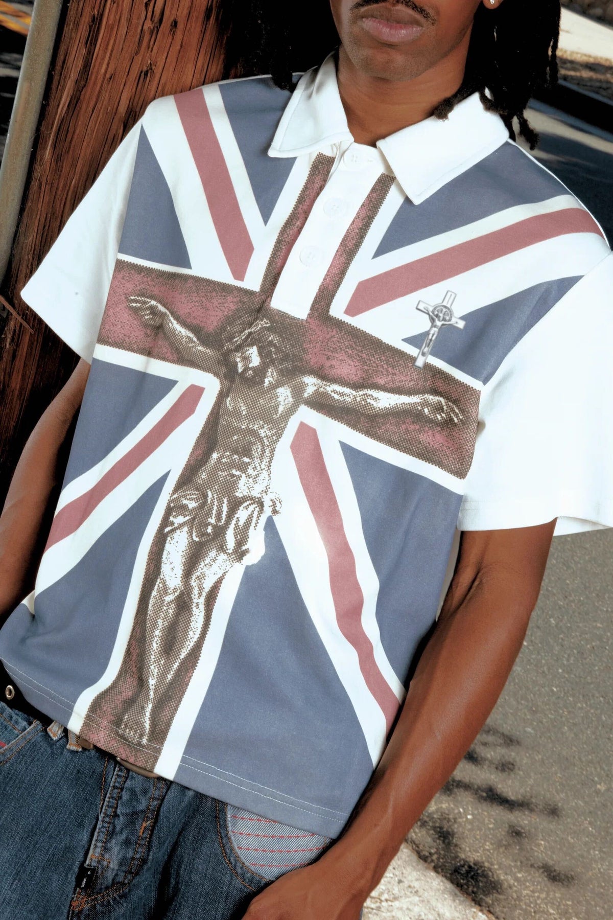 White Union Polo
