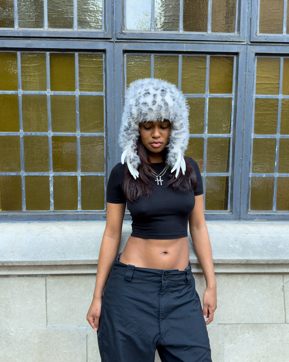 Snow Leopard Claw Hat