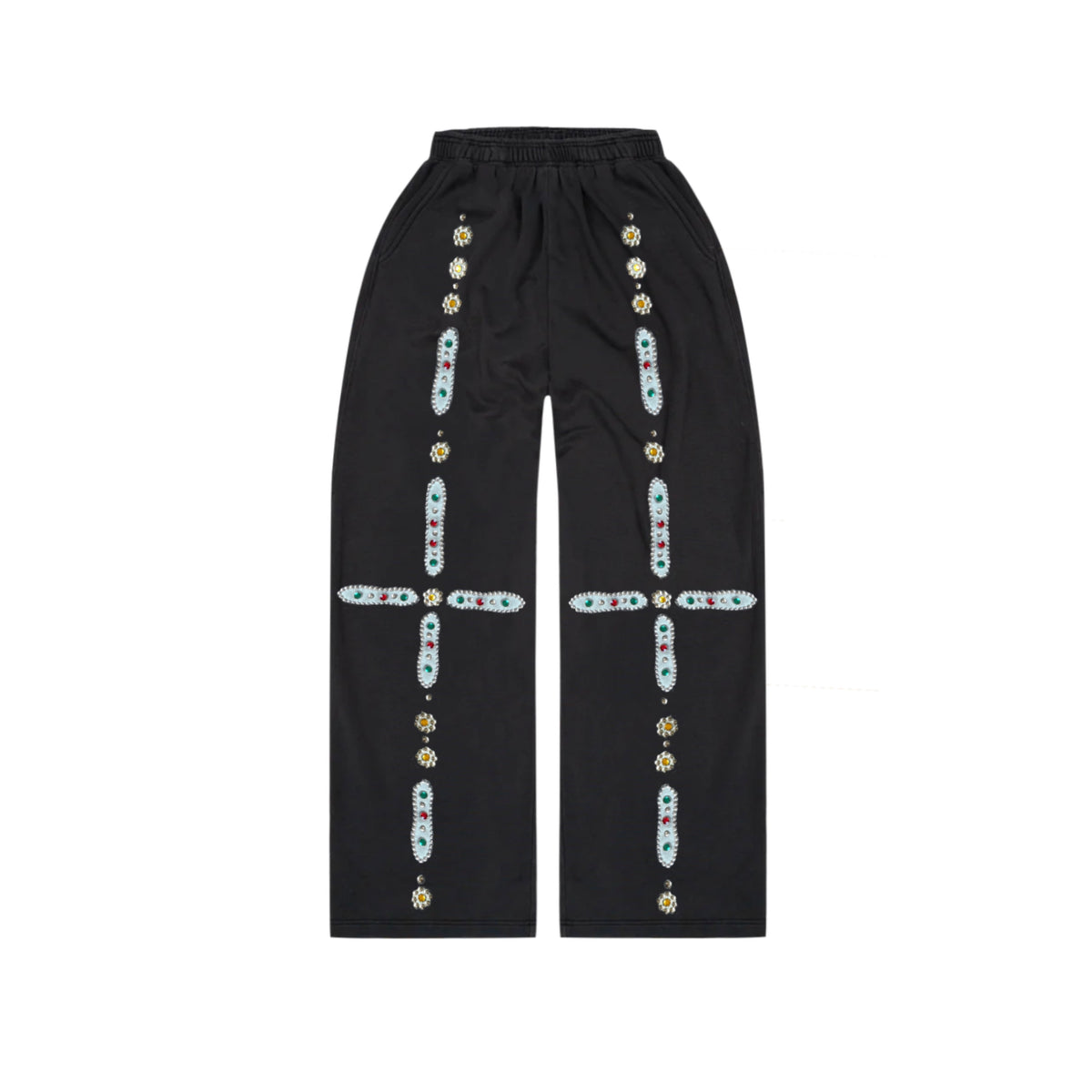 Sapphire Baggy Sweatpants Black