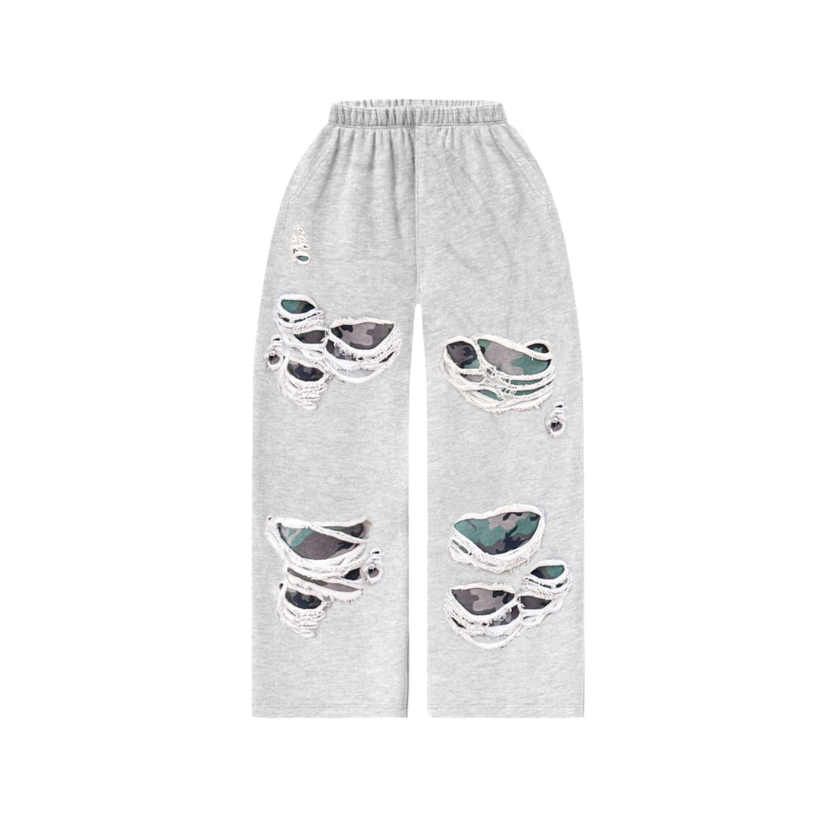 Gutted Camo Baggy Sweatpants