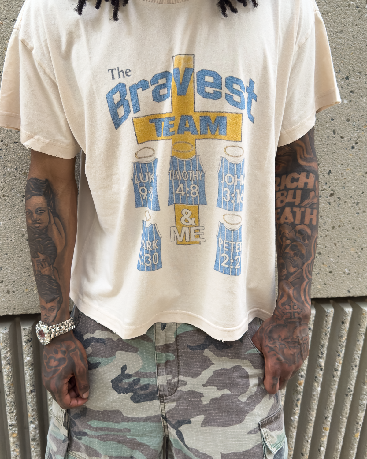 Gospel Team Tee Cream