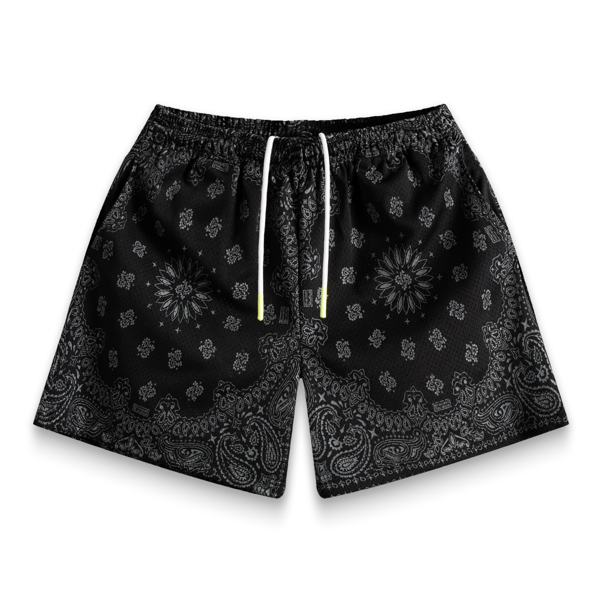 Carbon Paisley Shorts