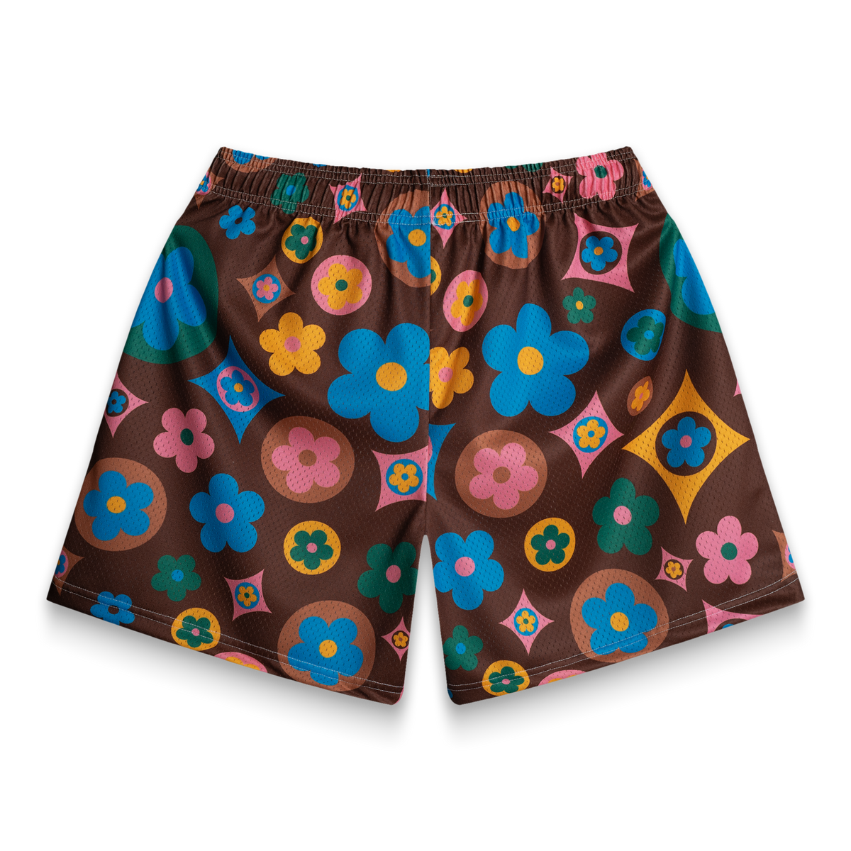 Flower Shorts Brown Multi