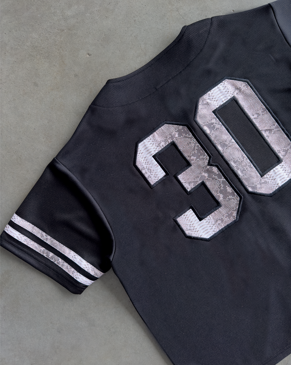 Black NY Baseball Jersey